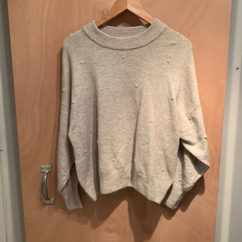 Grey Pearl Sweater
